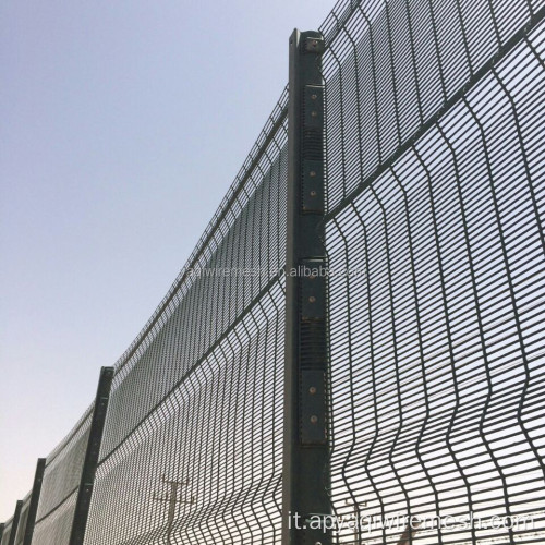 358 Fence a rete saldata di sicurezza galvanizzata anti-climb